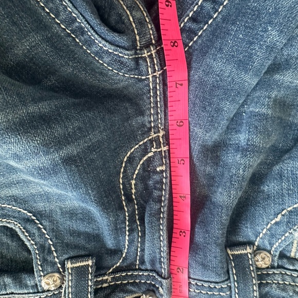 Miss Me Denim Jeans with Silver Embellishments - Picture 5 of 11